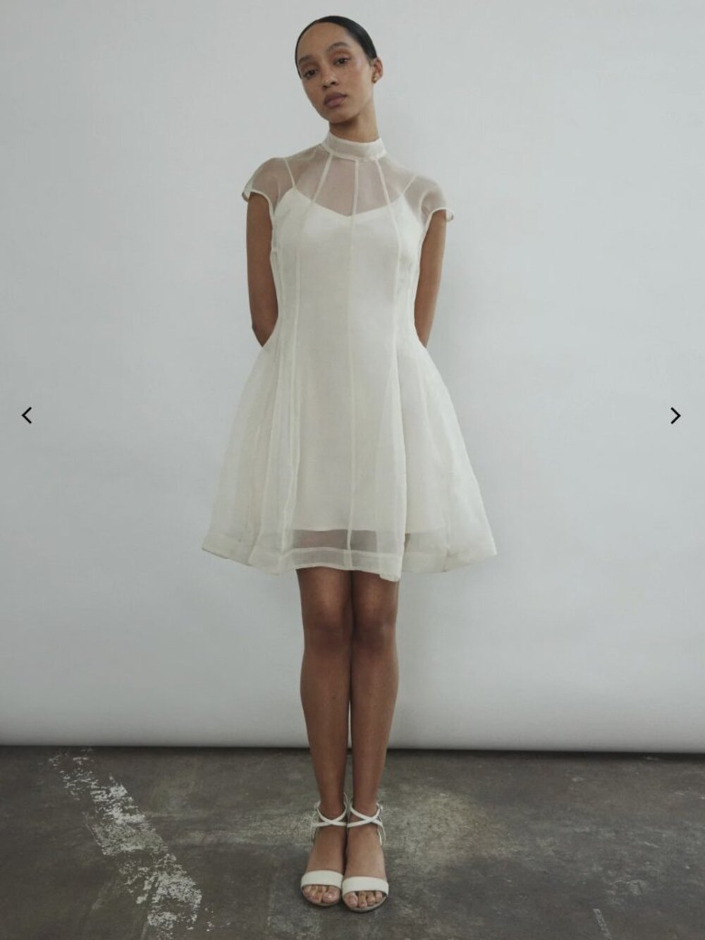 Kamperett Silk Reine Dress + Mini Slip